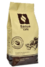 Káva BANUA 250g hrubě mletá