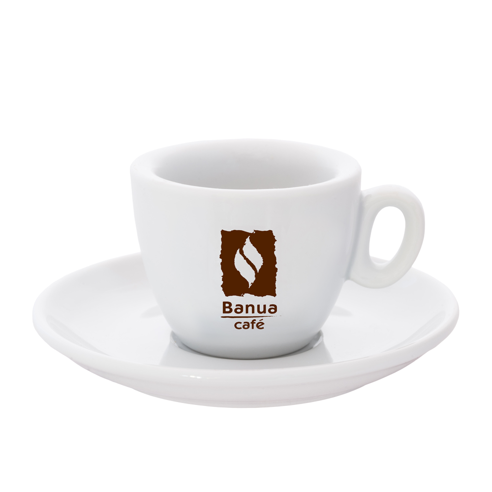 Šálek BANUA espresso bílý