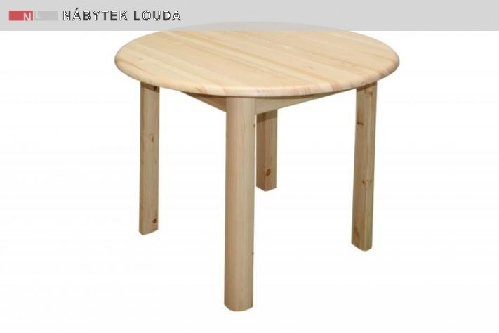 B 142 Metoděj dřevěný jídelní stůl