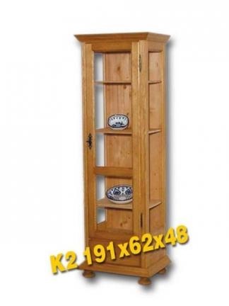 K2 skleník jednodvéřový