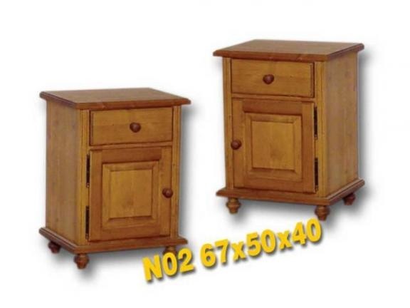 N02 noční stolek