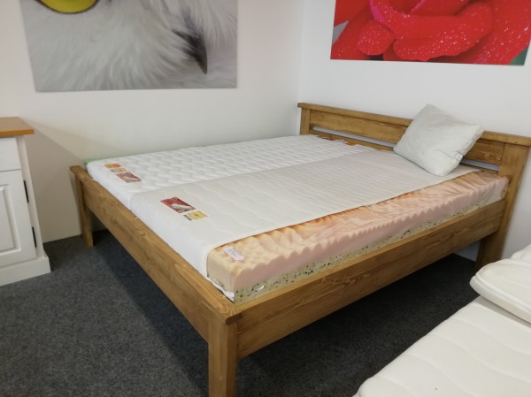 STELA dvoulůžko z masivu