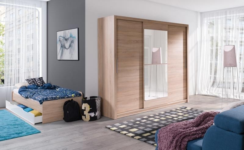 MISTRAL 250 šatní skříň s posuvnými dveřmi