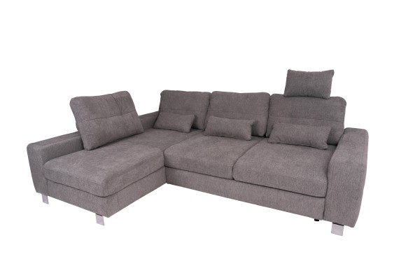 STAALB050 rohová sedací souprava šedá