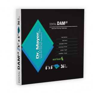 Blána Kofferdam Dr. Mayer 6X6 střední - černá