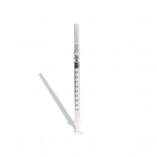 Sterilní jednorázová stříkačka Remedy bílá 1 ml