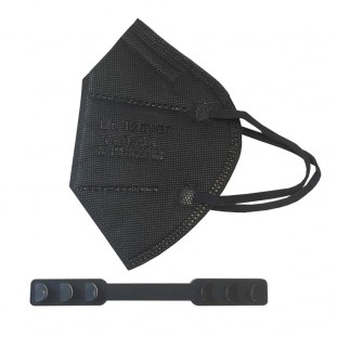 Respirátor FFP2 Dr. Mayer černá - 5ks v balení