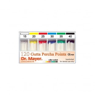 Gutaperčové čepy .02 Dr. Mayer 045-080 Ass