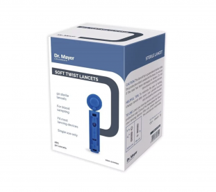 Dr. Mayer testovací sada na měření glukózy v krvi