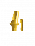 Zahnutý anatomický abutment W 15º (s ramenem)