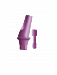 Zahnutý anatomický abutment S 2 mm 25º