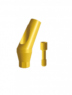Zahnutý anatomický abutment W 25º