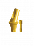 Zahnutý anatomický abutment W 2 mm 25º
