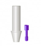 Plastový válcový abutment S Non Hex