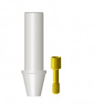 Plastový válcový abutment W Non Hex