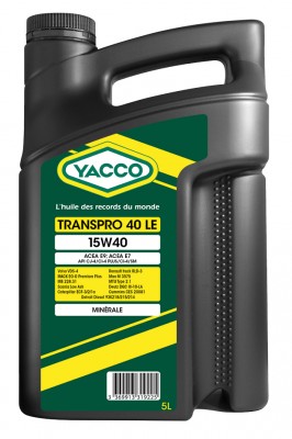 YACCO TRANSPRO 40 LE 15W40