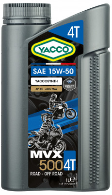 YACCO MVX 500 4T 15W50
