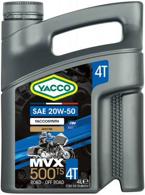 YACCO MVX 500 TS 4T 20W50