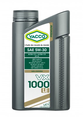 YACCO VX 1000 LE 5W30