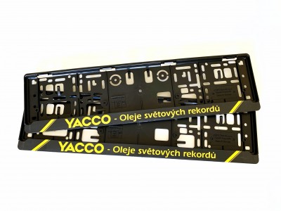 Podznačník YACCO - držák SPZ