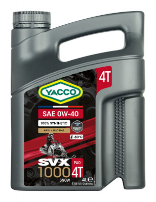 YACCO SVX 1000 SNOW 4T 0W40