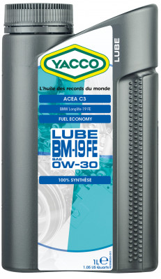 YACCO LUBE BM-19 FE 0W30